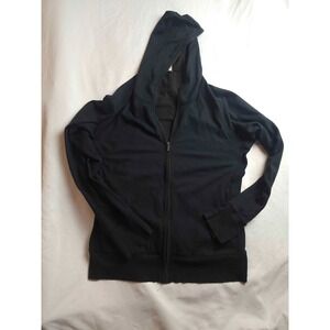 Colorado Clothing Full Zip Hoodie Women XL Black Bamboo Blend Athleisure Outdoor
